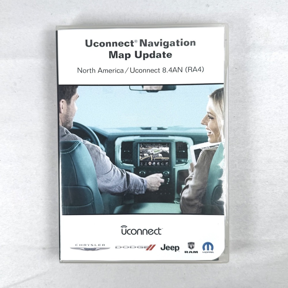 2018 Uconnect Navigation Map Update North America  8.4AN Nav 8.4" Touchscreen